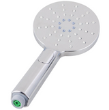 10'' Right Angle Round Shower Station Top Inlet - Chrome