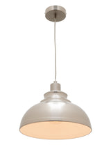 Risto 1Lt Pendant Satin Chrome