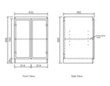 Hampshire Black Base Laundry Cabinet Set 1060x600x900