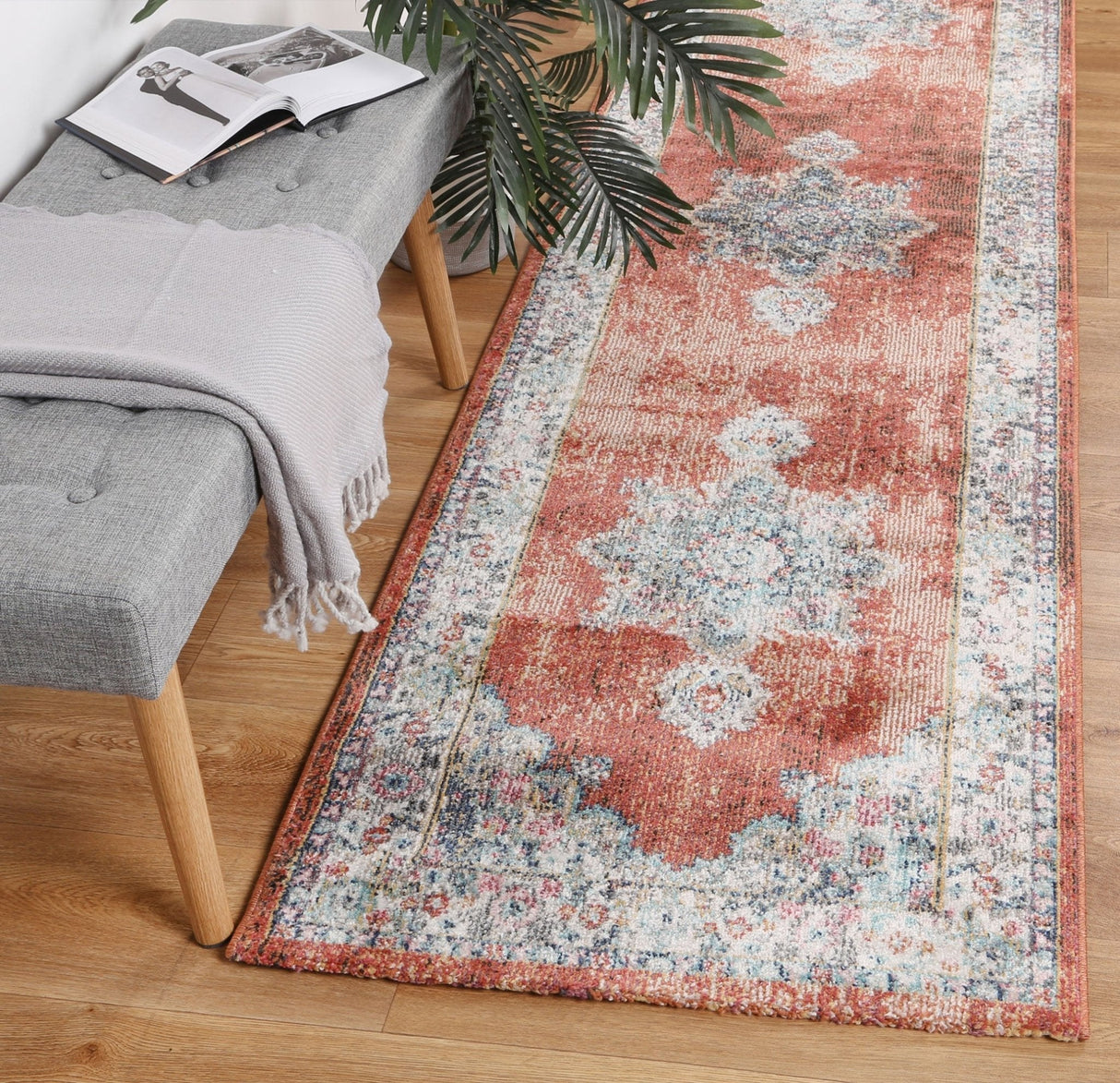 Salsa Brentwood Transitional Rust Rug