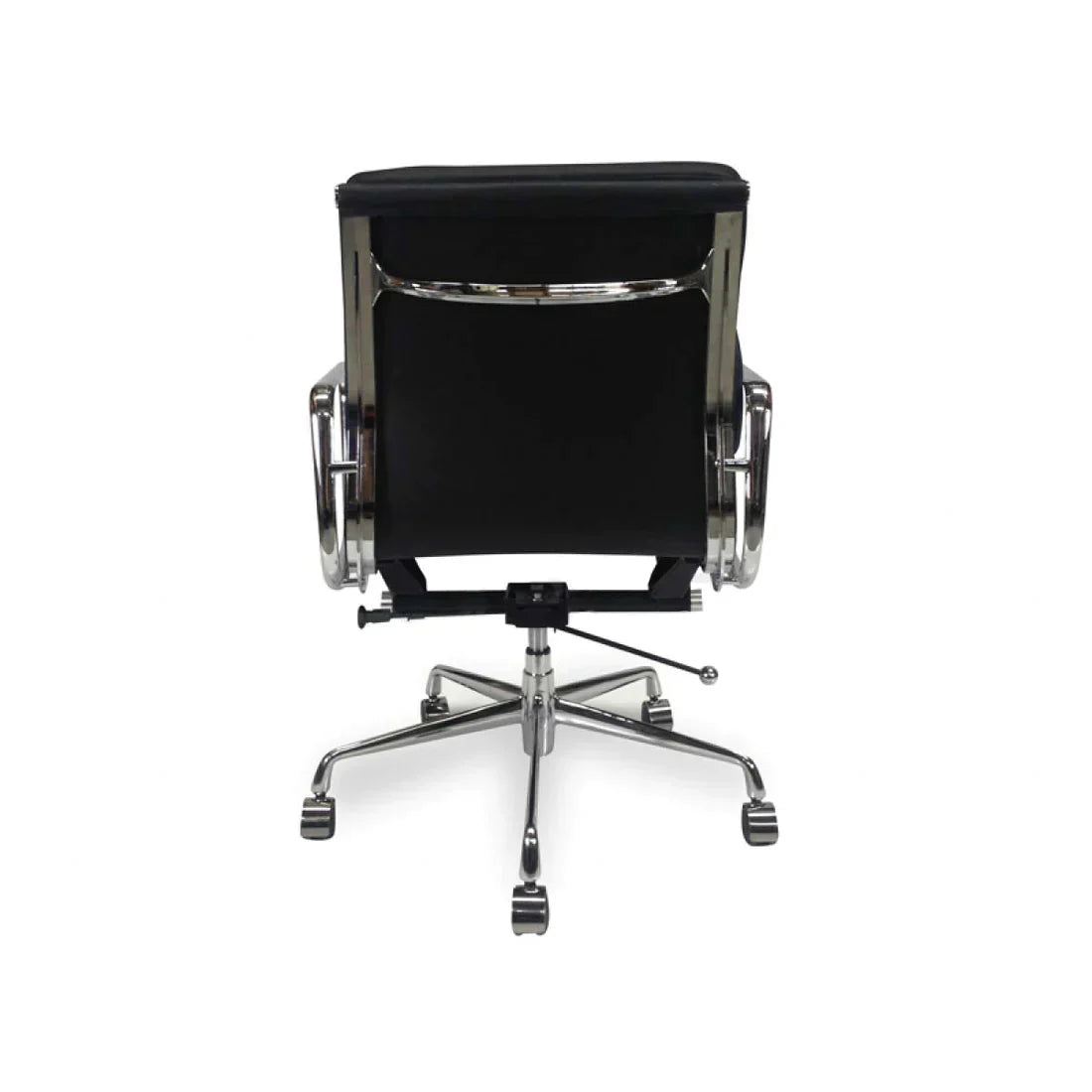 Calibre COC103 Low Back Office Chair - Black Leather