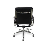 Calibre COC103 Low Back Office Chair - Black Leather