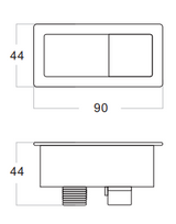 Veda Rimless Gloss White Toilet Suite