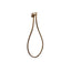 Esperia Square Shower Holder Wall Connector Hose - Brushed Brass