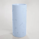Sticks & Stone Concrete Textured Full Height Round Pedestal Basin
