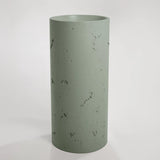 Sticks & Stone Concrete Textured Full Height Round Pedestal Basin