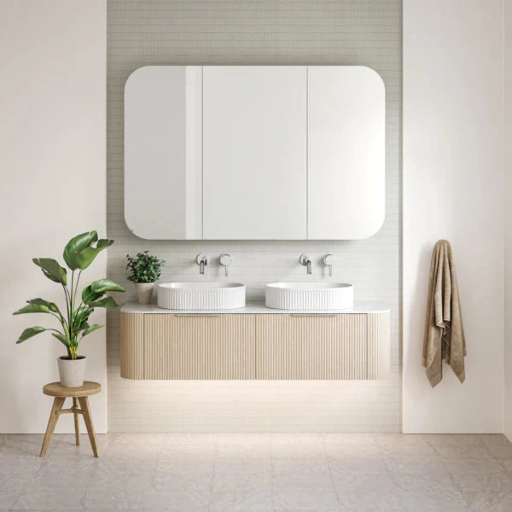 Timberline SANTOS Fluted Wall Hung Vanity (All Sizes)