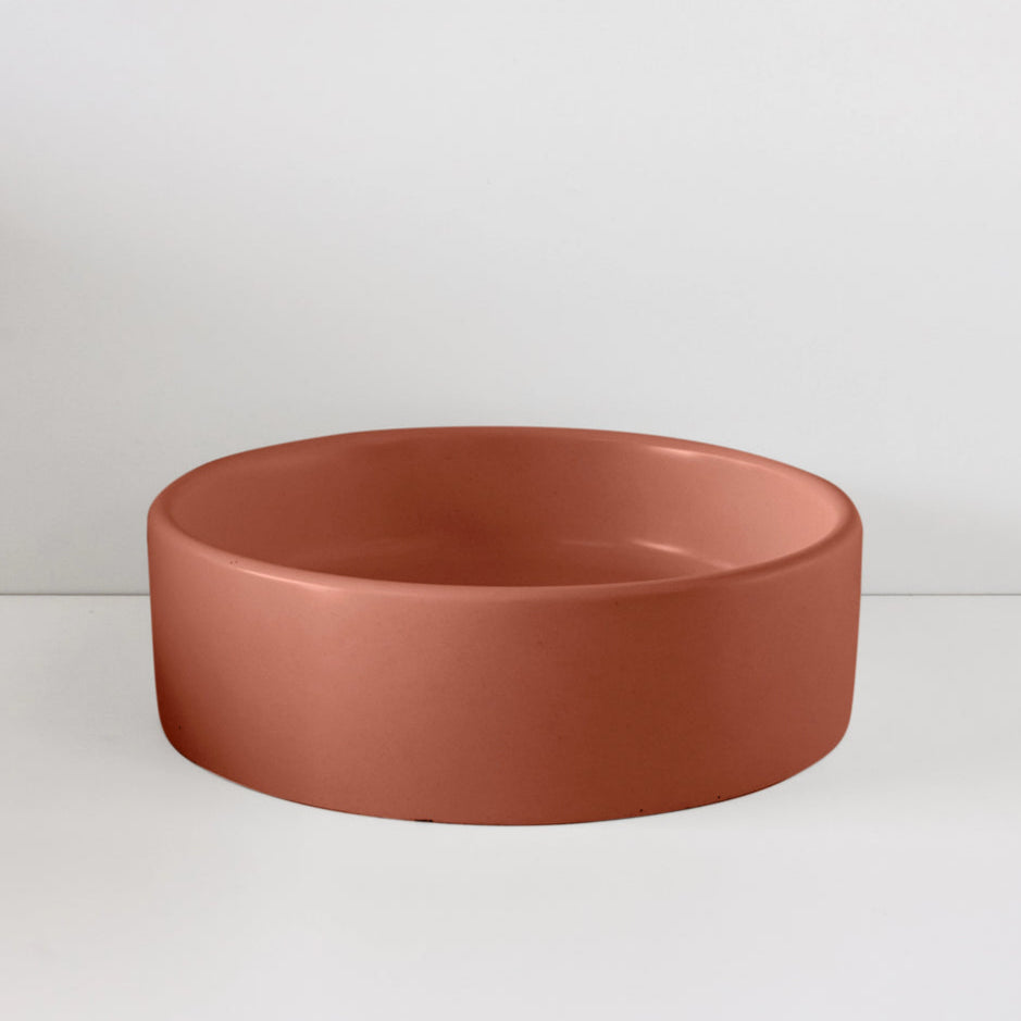 Sticks & Stone Concrete Polished Round Basin