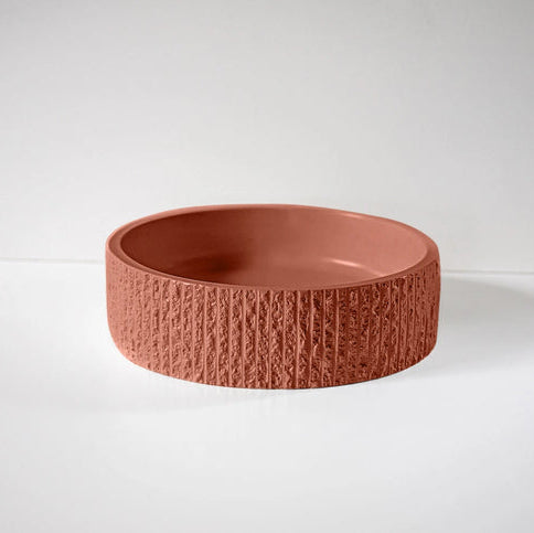 Sticks & Stone Concrete Rugged Round Basin