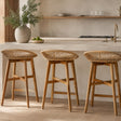 Taylor Backless Counter Stool – Natural – Image 2