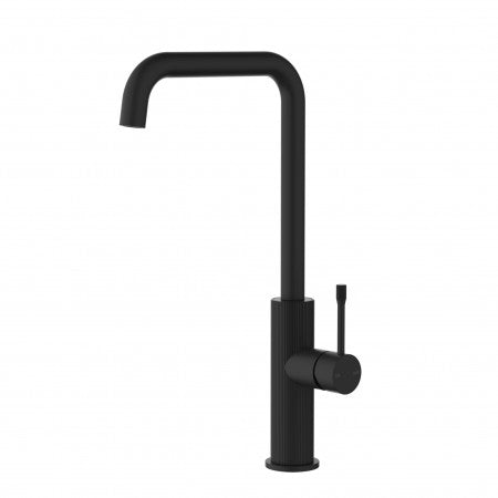 Linie Square neck Sink Mixer - Matte Black