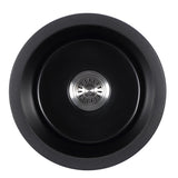 Cora Round Granite Sink (Matte Black)