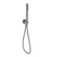 Tube Hand Shower On Wall Outlet Bracket - Brushed Gun Metal