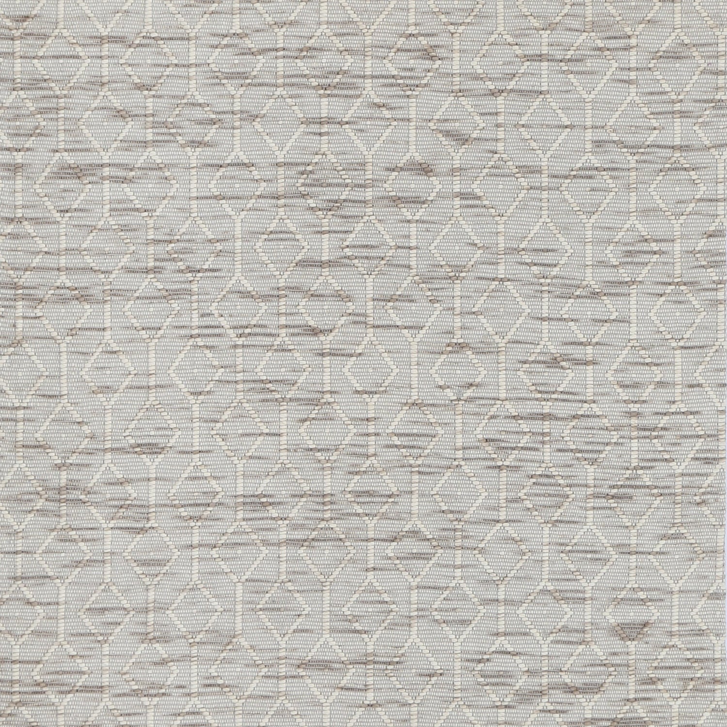Copacabana Lattice Beige Wool Rug