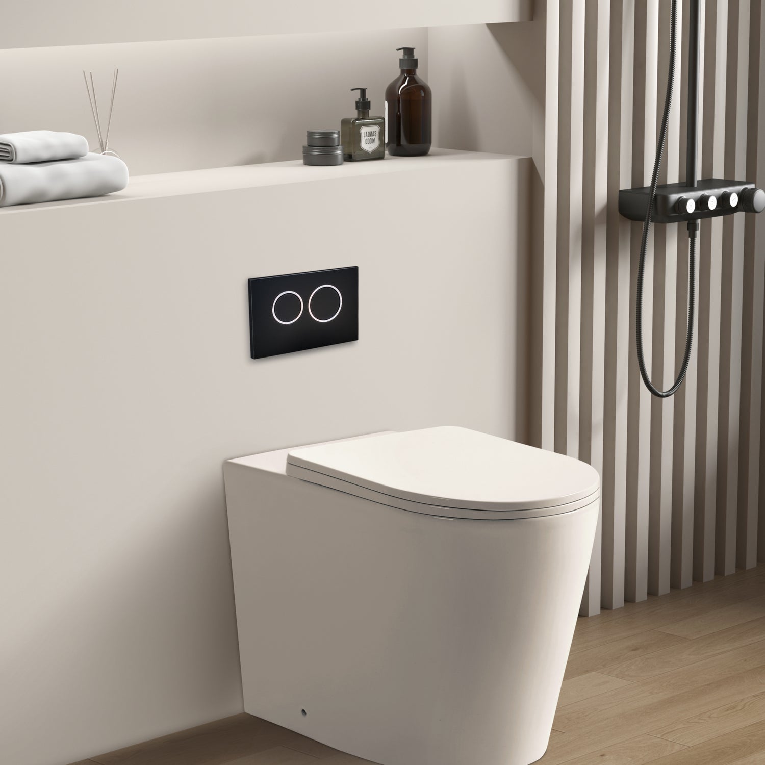 Avis Rimless Extra Height Wall Faced Floor Pan