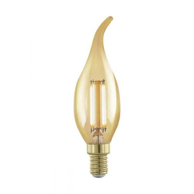 Bulb 4W E14 1700K DIM LED FLM CAND GLD AGE