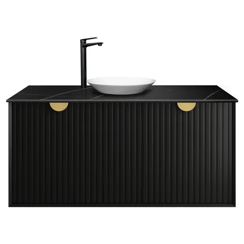 MARLO Wall Hung Vanity 1200mm Matte Black