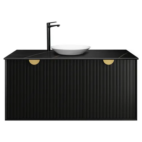 MARLO Wall Hung Vanity 1200mm Matte Black