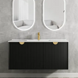 MARLO Wall Hung Vanity 1200mm Matte Black
