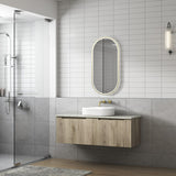 CALDER Wall Hung Vanity Tuscana Oak (All Sizes)