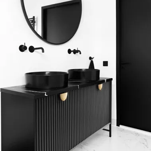 MARLO Wall Hung Vanity 1500mm Matte Black