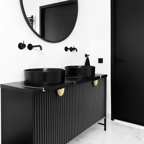MARLO Wall Hung Vanity 1500mm Matte Black