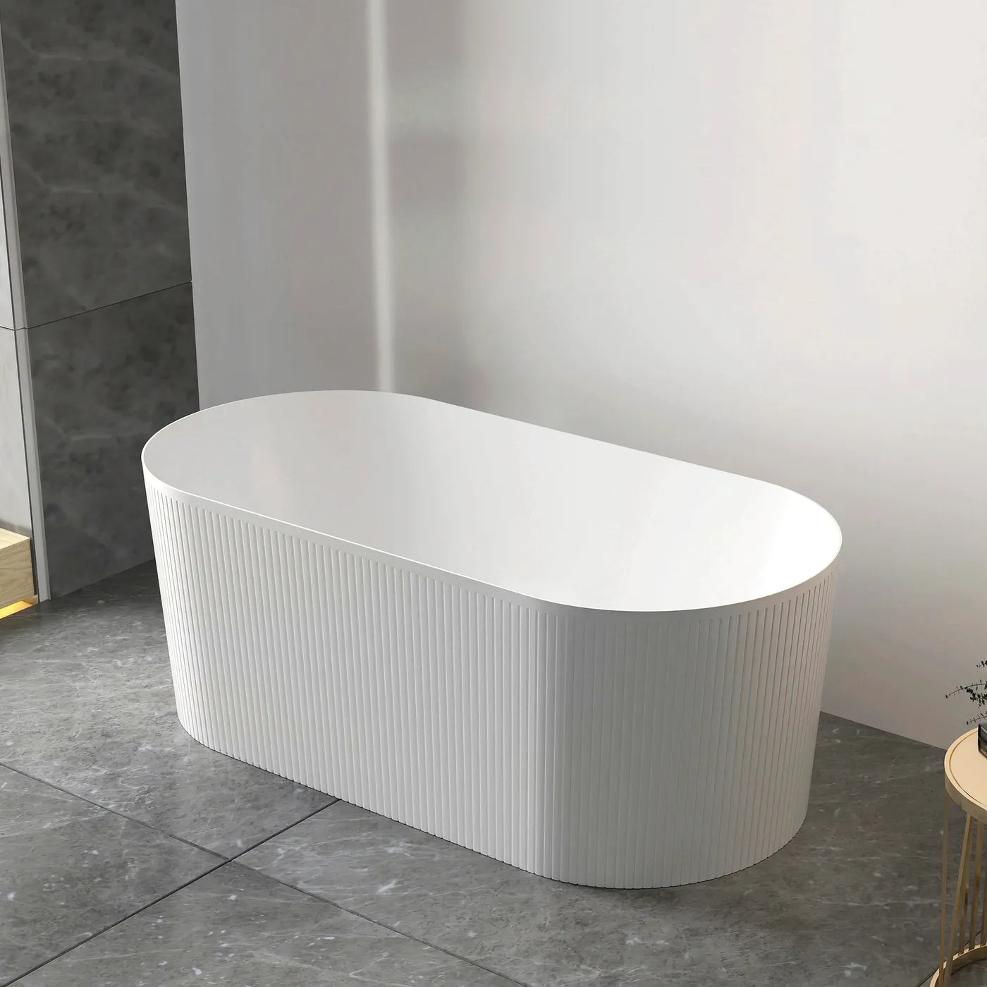 NOOSA Freestanding 1700/1500mm Non-Overflow Bathtub