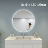 Poseidon Round LED Backlit Mirror 600/700/800/900