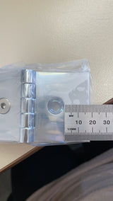 Shower Screen Bracket - Glass to Wall - Adjustable