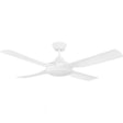 Ceiling Fan with Light BONDI 22 UV Resistant Milky