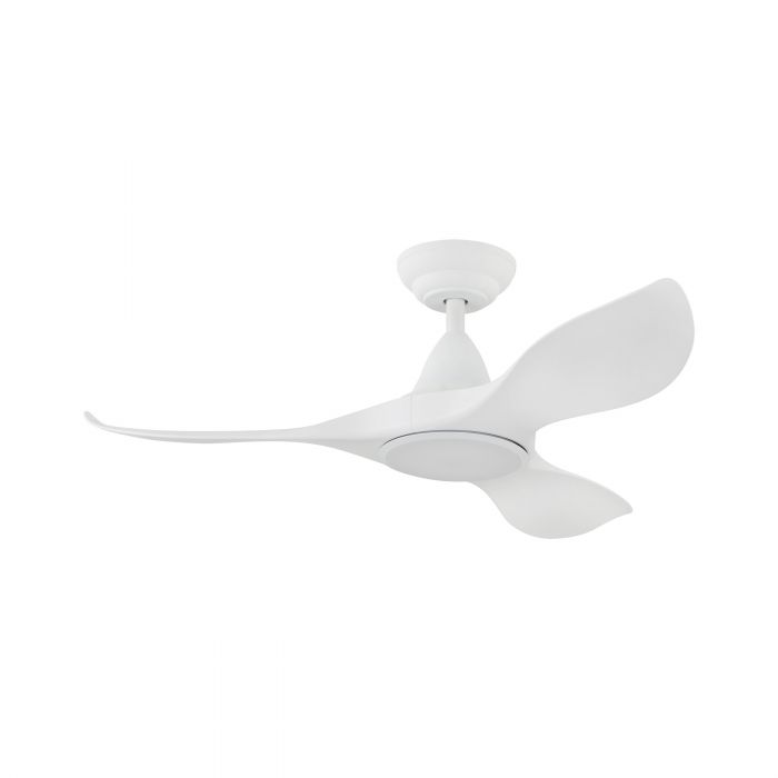 Ceiling Fan with Light NOOSA 87 UV Resistant White Matt