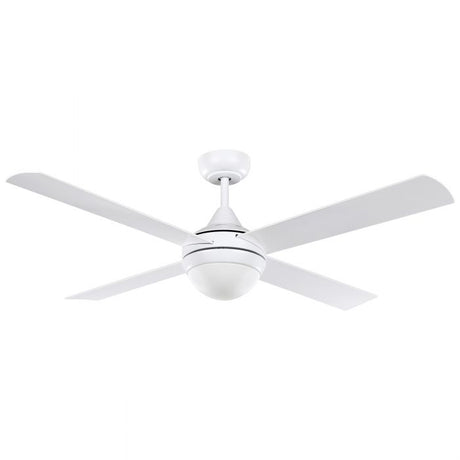 Ceiling Fan with Light STRADBROKE 901 Steel White Matt