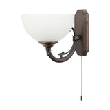 Wall Light SAVOY 55 Satin Glass White