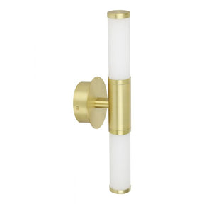  Wall Light PALMERA1 24 Steel Brass-Matt