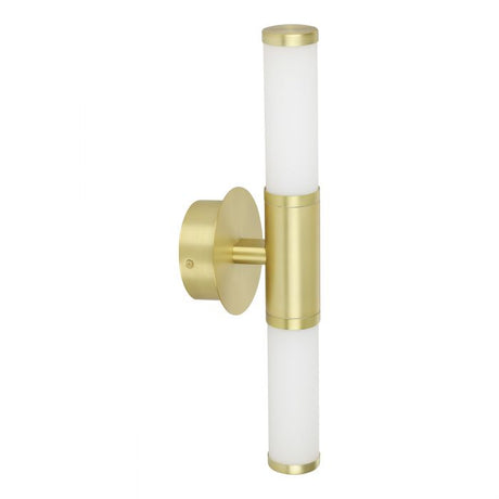  Wall Light PALMERA1 24 Steel Brass-Matt