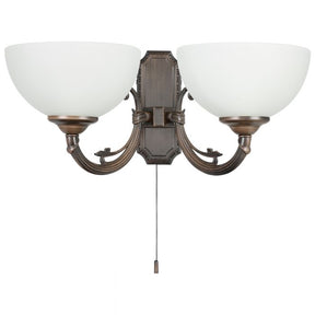 Wall Light SAVOY 22 Satin Glass White