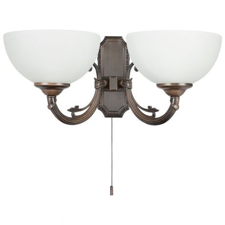 Wall Light SAVOY 22 Satin Glass White