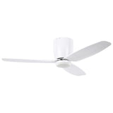Ceiling Fan with Light SEACLIFF 601 Steel White Matt