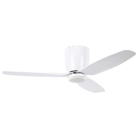 Ceiling Fan with Light SEACLIFF 601 Steel White Matt