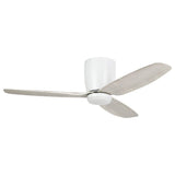 Ceiling Fan with Light SEACLIFF 605 Steel White Matt