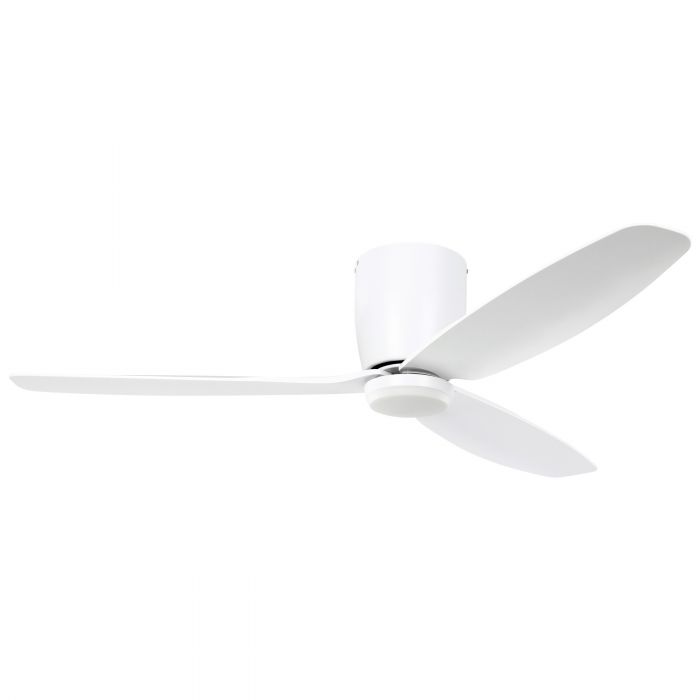 Ceiling Fan with Light SEACLIFF 701 Steel White Matt