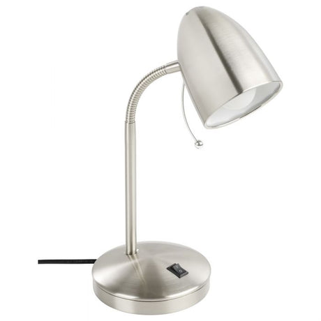 Table Light LARA 75N Steel Satin Nickel