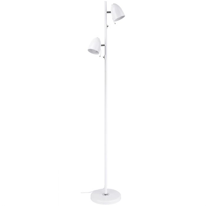  Floor Light Lara Steel White