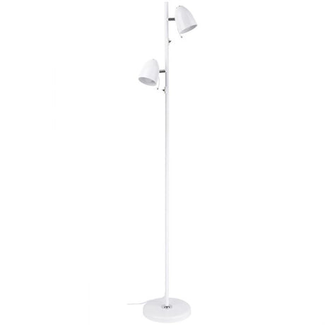  Floor Light Lara Steel White