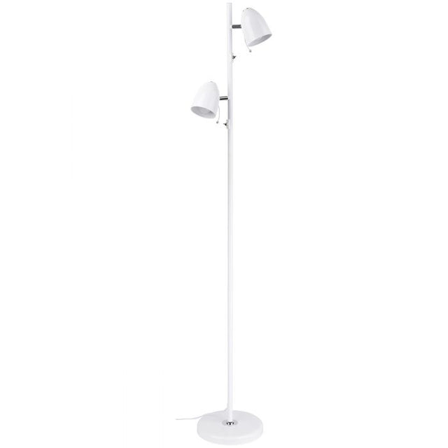  Floor Light Lara Steel White