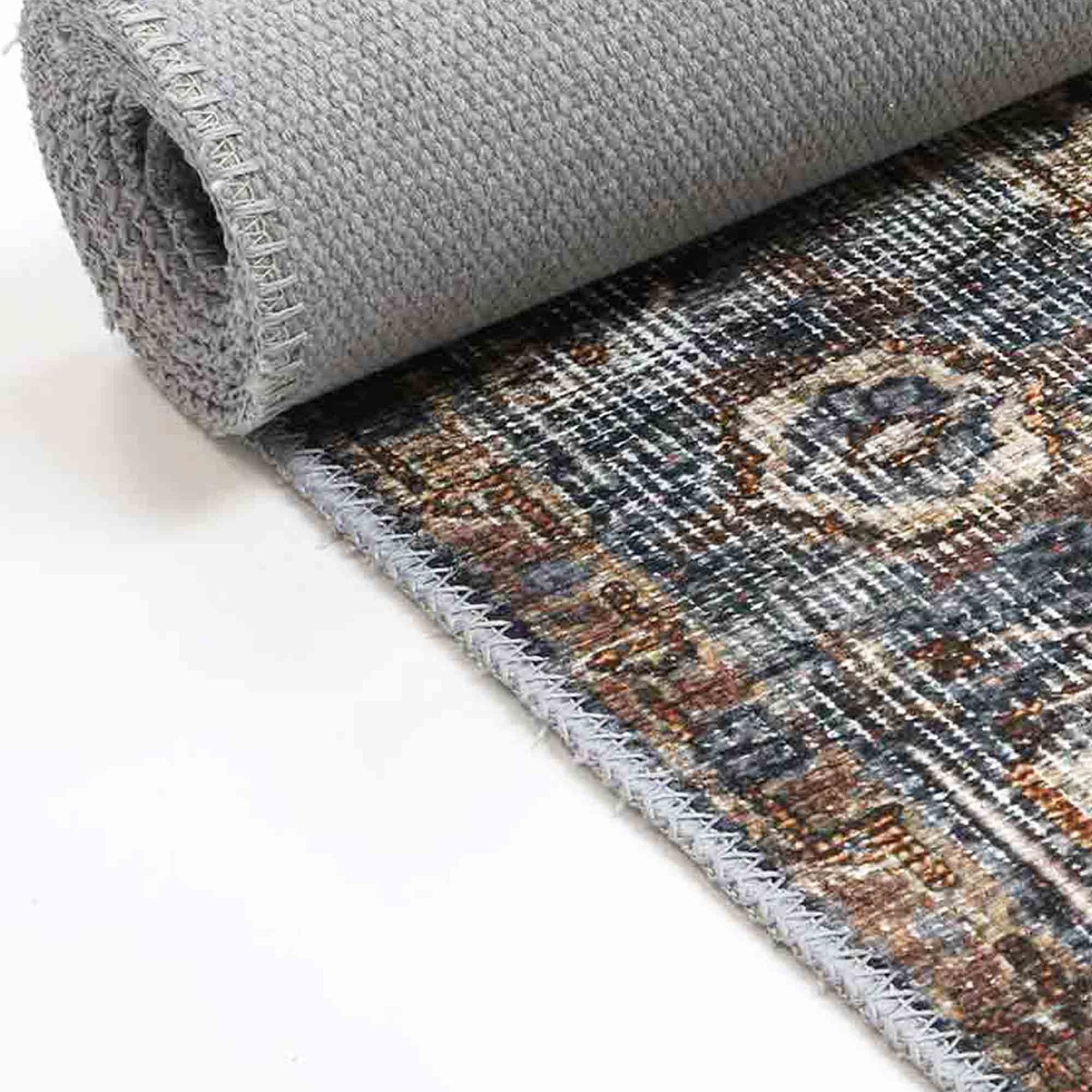 Crowne Waterproof Blue Oriental Rug