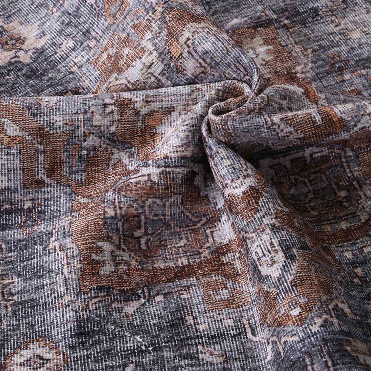 Crowne Waterproof Blue Oriental Rug