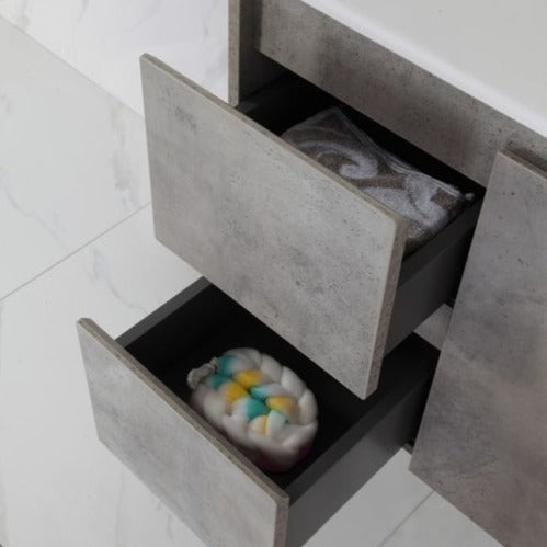 LOLA Wall Hung Vanity Grey (All Size)