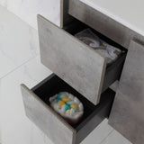 LOLA Wall Hung Vanity Grey (All Size)