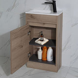 REVIT Mini Freestanding Vanity Max Oak